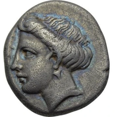 Drachm 338 BC - 308 BC front