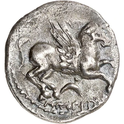 Drachm 260 BC - 218 BC back