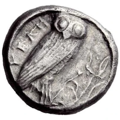 Drachm 465 BC - 440 BC back