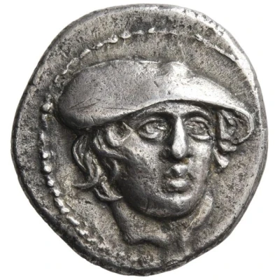 Drachm 357 BC - 341 BC front