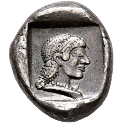 Drachm 490 BC - 465 BC back