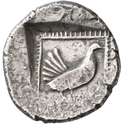 Drachm 500 BC - 482 BC back