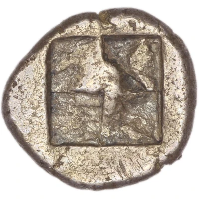 Drachm 499 BC - 494 BC back