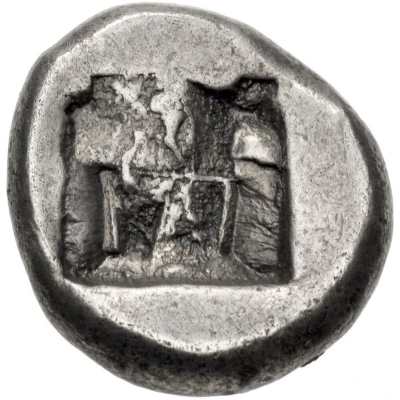 Drachm 540 BC - 478 BC back