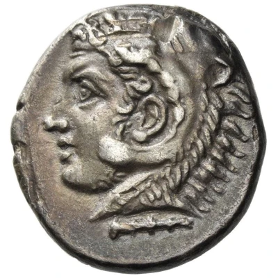 Drachm 360 BC - 340 BC front