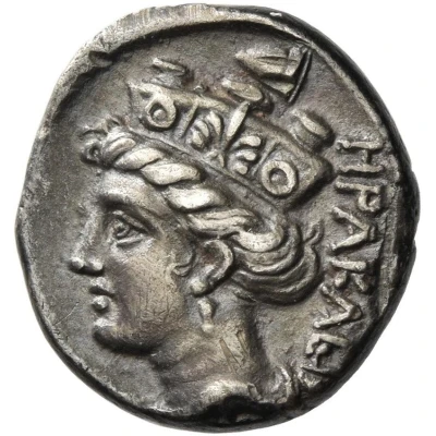 Drachm 360 BC - 340 BC back