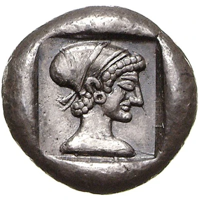 Drachm 490 BC - 470 BC back