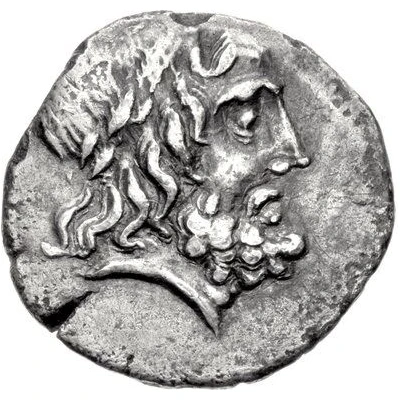 Drachm 47 BC - 46 BC front