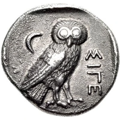 Drachm 375 BC - 325 BC back