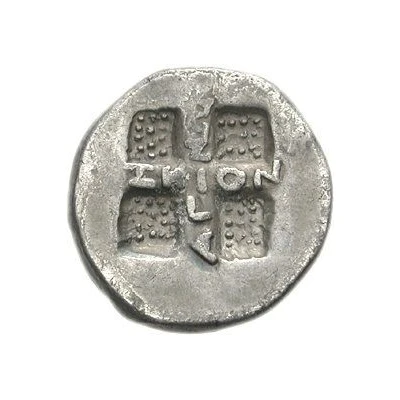 Drachm 375 BC back