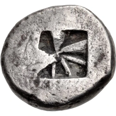 Drachm 500 BC - 456 BC back