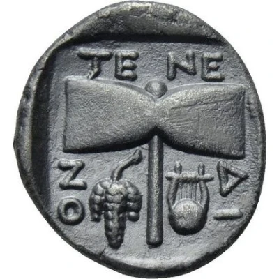 Drachm 450 BC - 387 BC back