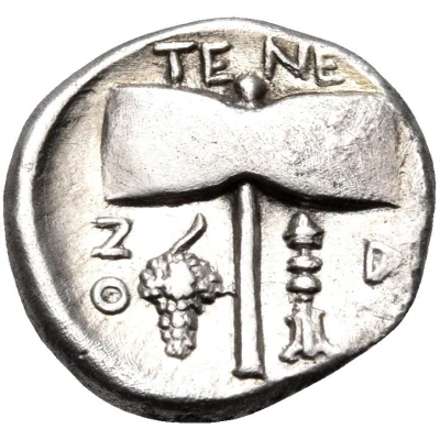 Drachm 450 BC - 387 BC back