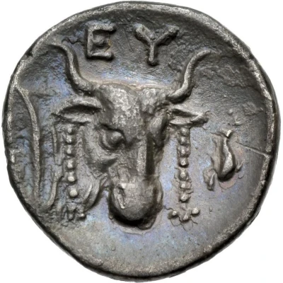 Drachm 304 BC - 290 BC back