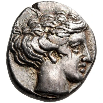 Drachm 357 BC - 338 BC front