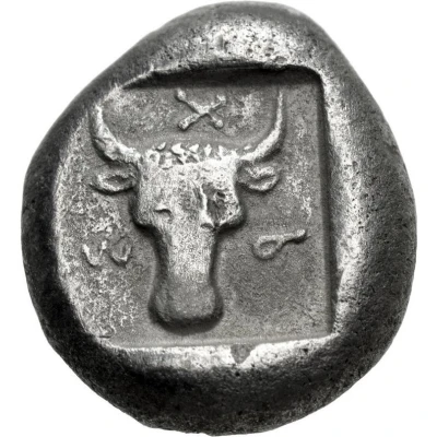 Drachm 480 BC - 450 BC back