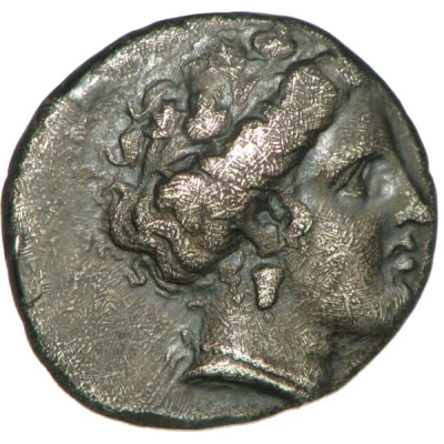 Drachm 350 BC - 340 BC front