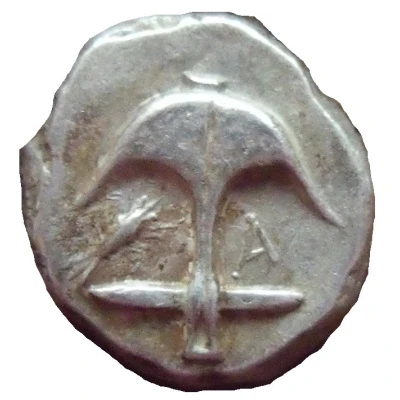 Drachm 450 BC - 400 BC front