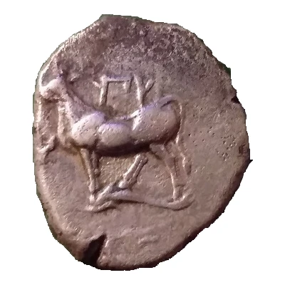 Drachm 416 BC - 357 BC front