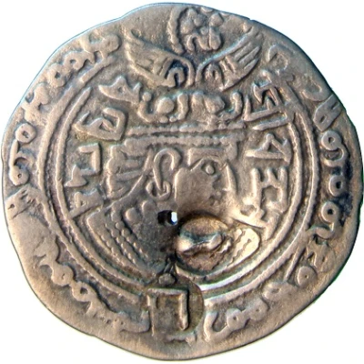 Drachma - Vasu Deva Turko-Hephthalite front