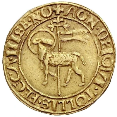 Ducat - Emery of Amboise Agnus Dei ND back