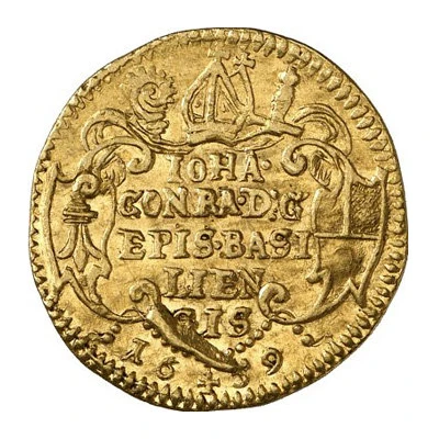 Ducat - Johann Konrad I von Roggenbach front