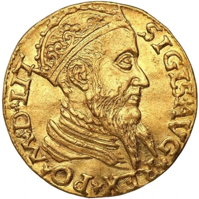 Ducat - Sigismund II Augustus Late bust front