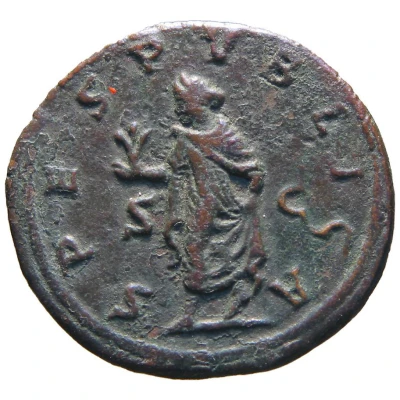 Dupondius - Aemilianus SPES PVBLICA S C; Spes back