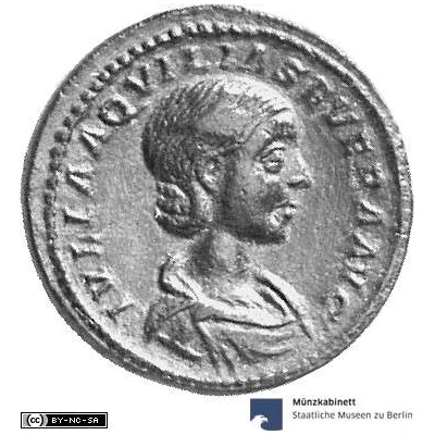 Dupondius - Aquilia Severa CONCORDIA S C; Concordia front
