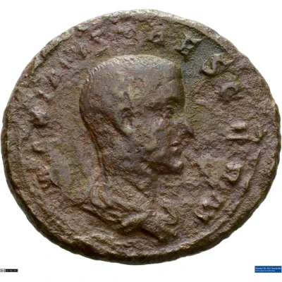 Dupondius - Gaius Julius Verus Maximus PIETAS AVG S C front