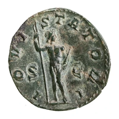 Dupondius - Gordian III IOVI STATORI S C; Jupiter back
