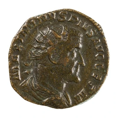 Dupondius - Maximinus Thrax PAX AVGVSTI S C; Pax front