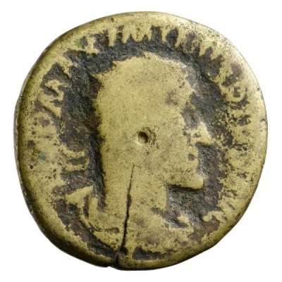 Dupondius - Maximinus Thrax PROVIDENTIA AVG S C; Providentia front