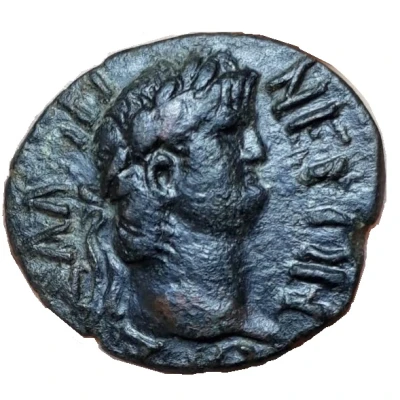 Dupondius - Nero AΡIΣTIΩNOΣ ΣTΡATHΓOY; Apollo; Thessaly front