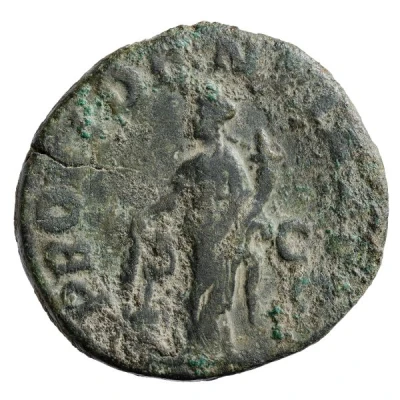 Dupondius - Severus Alexander PROVIDENTIA AVG S C; Providentia back