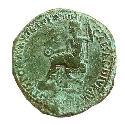 Dupondius - Tiberius C C A M CATO L VETTIACVS II VIR LEG IV LEG VI LEG X front