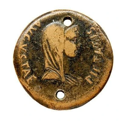 Dupondius - Tiberius IVNIANO LVPO PR G CAESAR G POMPON PARRA II V CCA front