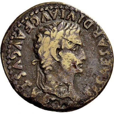 Dupondius - Tiberius LEPIDO ET GEMELLO II VIR CCA front