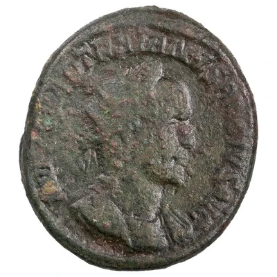 Dupondius - Trajan Decius DACIA S C; Dacia front