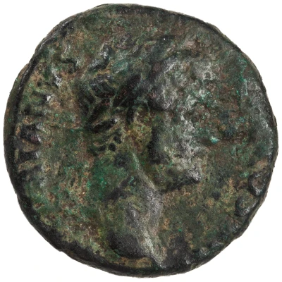 Dupondius or As - Hadrian AEQVITAS AVG S C; Aequitas front