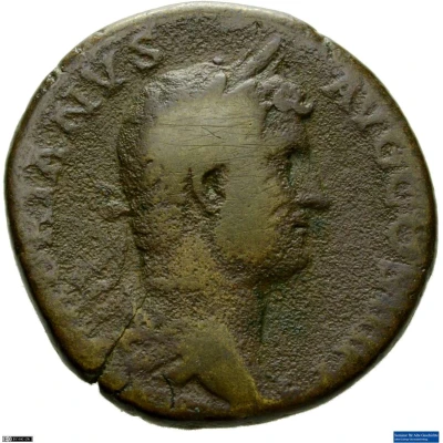 Dupondius or As - Hadrian ALEXANDRIA S C; Alexandria front