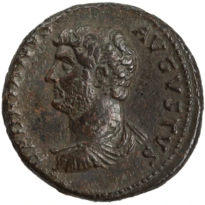 Dupondius or As - Hadrian CLEMENTIA AVG COS III P P S C; Clementia front