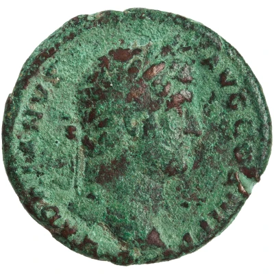 Dupondius or As - Hadrian FELICITAS AVG S C; Felicitas front
