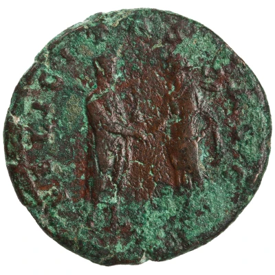 Dupondius or As - Hadrian FELICITAS AVG S C; Felicitas back