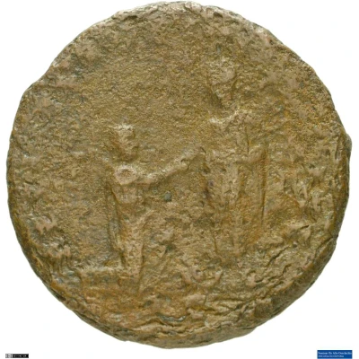 Dupondius or As - Hadrian RESTITVTORI HISPANIAE S C; Hispania back
