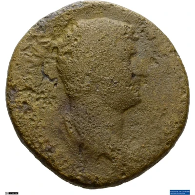 Dupondius or As - Hadrian TELLVS STABIL; Tellus front