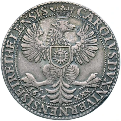 Ecu - Charles I front