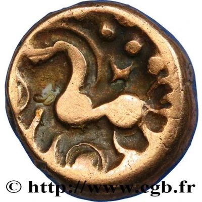 Electrum Stater 60 BC - 50 BC back