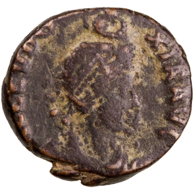 Follis - Aelia Eudoxia GLORIA ROMANORVM; Antioch front