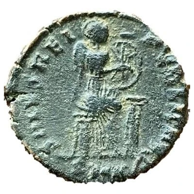 Follis - Aelia Eudoxia SALVS REIPVBLICAE; Cyzicus back